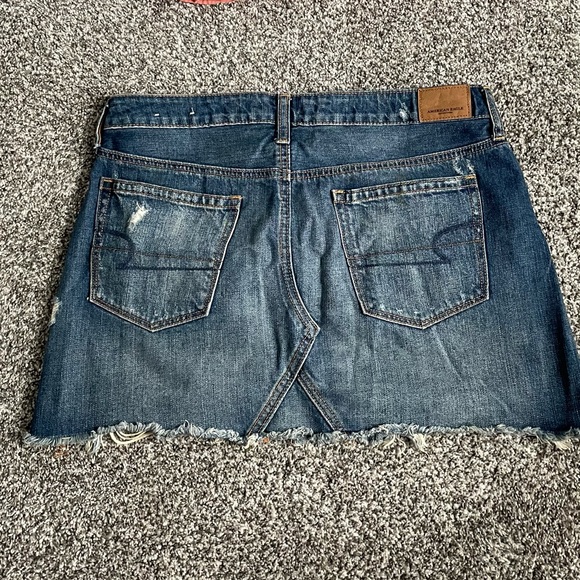 American Eagle Jean Mini Skirt - Picture 2 of 5